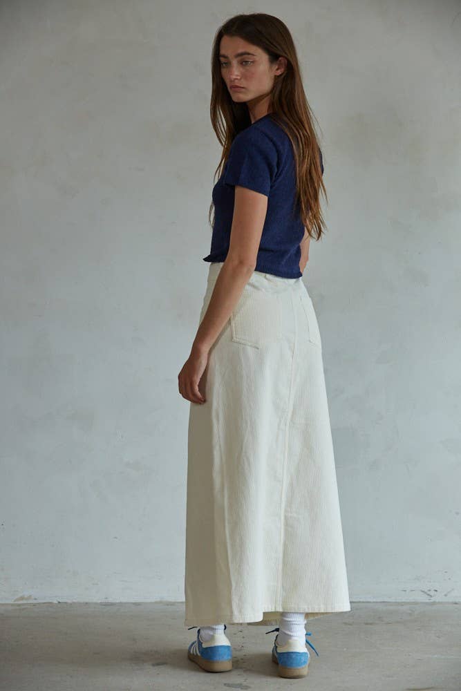 By Together  | Knit Sweater Short Sleeve Crop Top