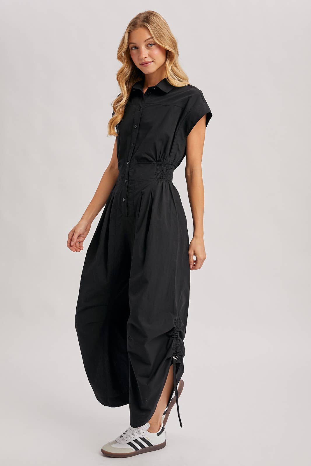 Bluivy | Button Down Utility Jumpsuit