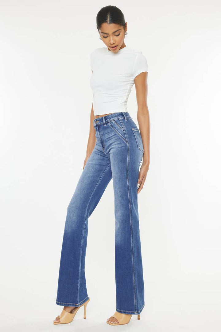 Kan Can USA | ULTRA HIGH RISE HOLLY FLARE JEANS