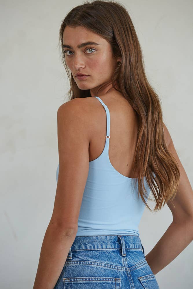 By Together | Double Layered Nylon Spandex Seamless Bodysuit