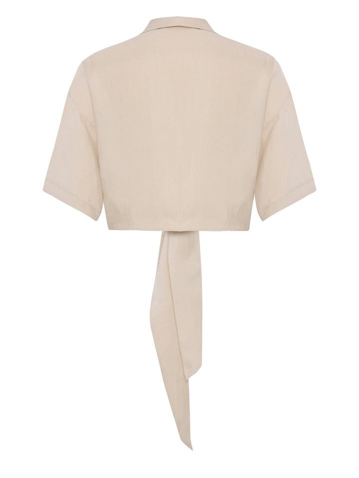 The Handloom - Lucid Tie Shirt - Sand
