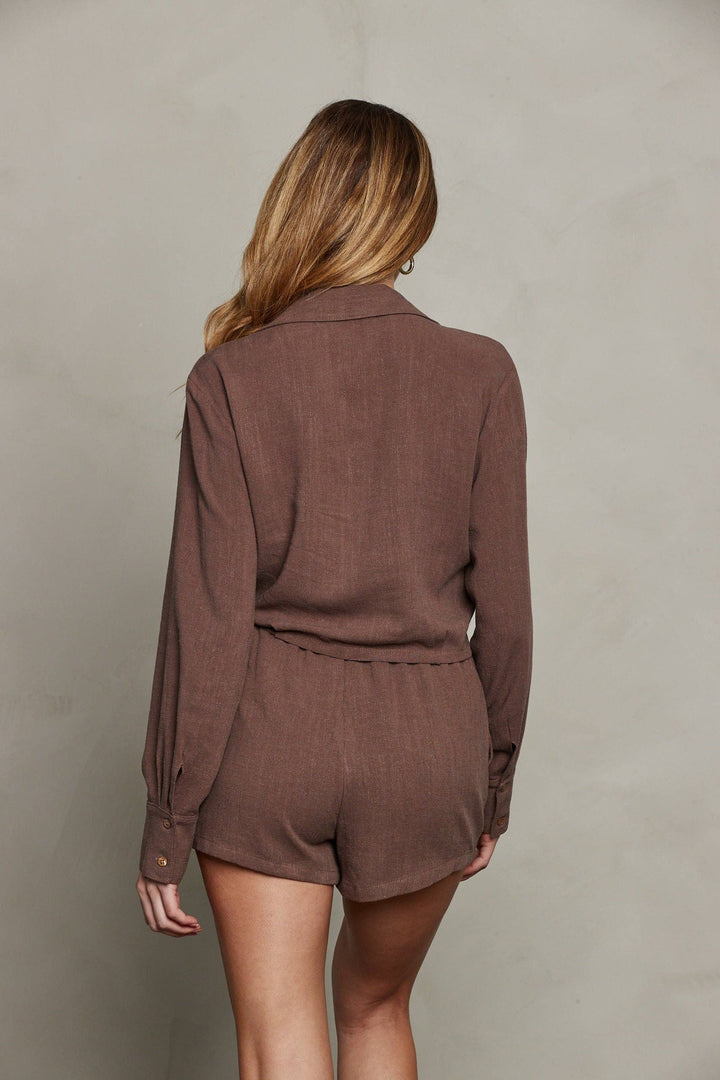 Sunday Ritual - Rhea Shorts - Brown