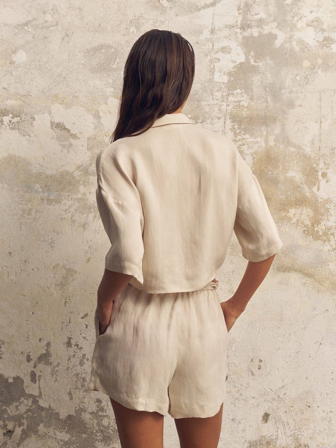 The Handloom - Lucid Tie Shirt - Sand