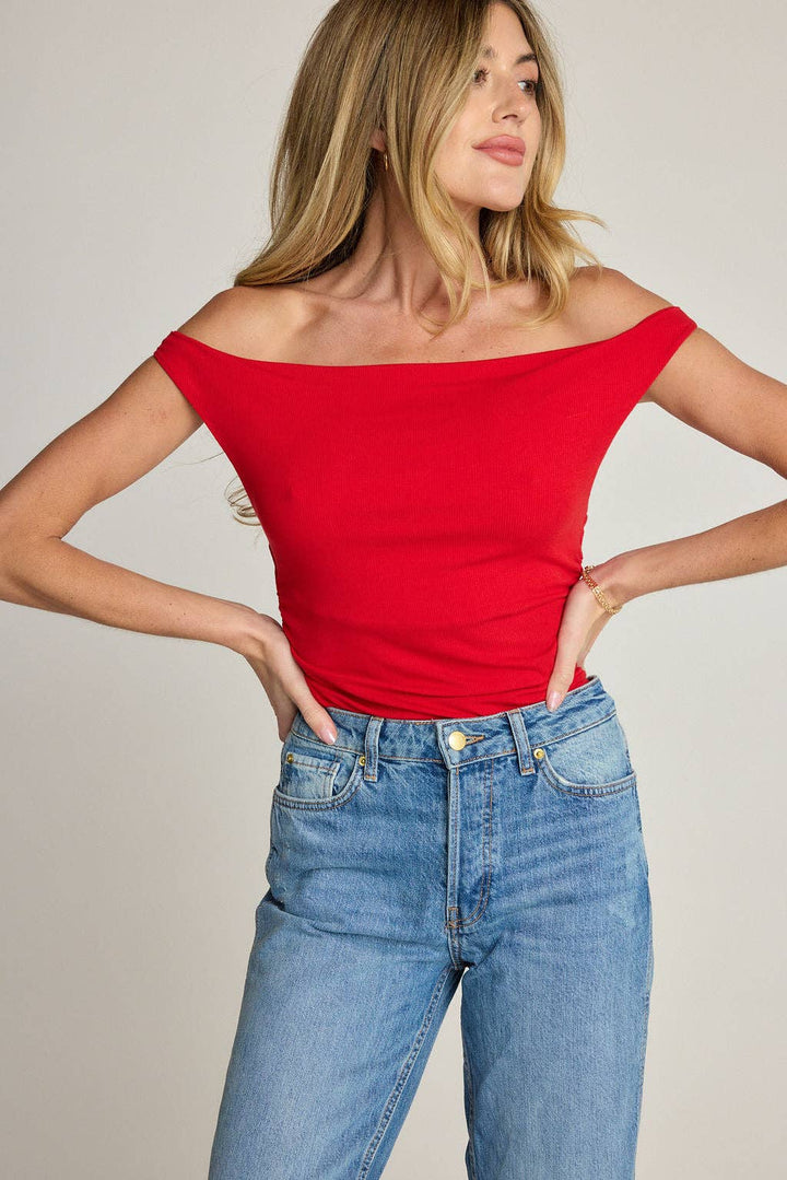 Sunday Ritual | Angelica Top - Red