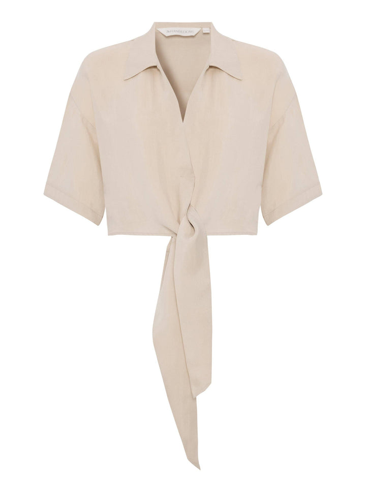 The Handloom - Lucid Tie Shirt - Sand