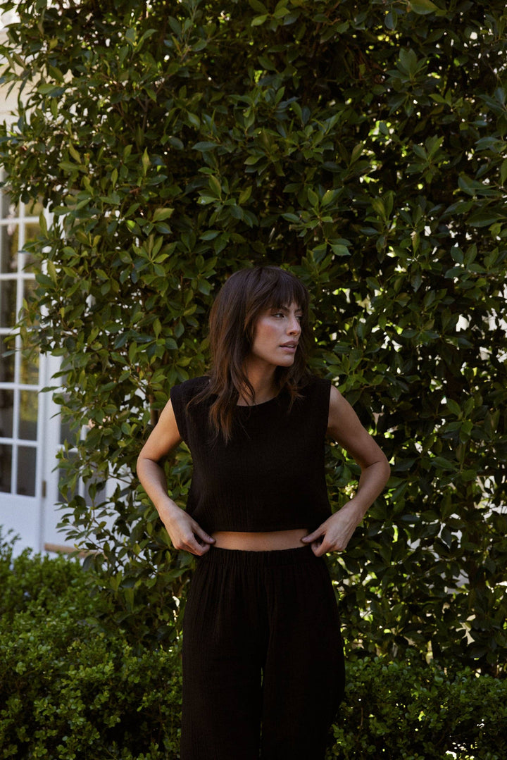 Sunday Ritual - Olga Top - Black