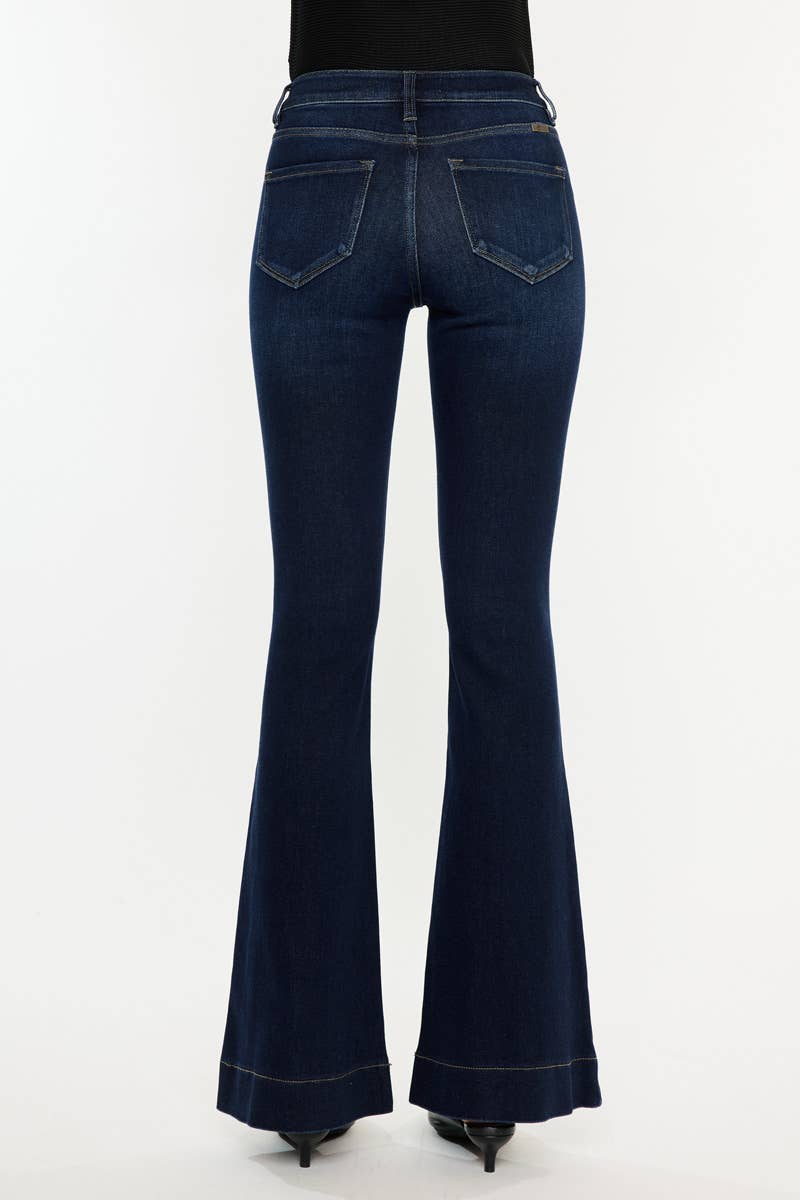 Kan Can USA -| High Rise Flare Jeans