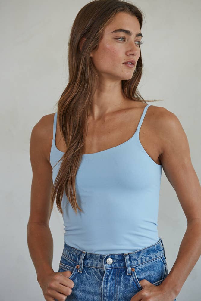 By Together | Double Layered Nylon Spandex Seamless Bodysuit
