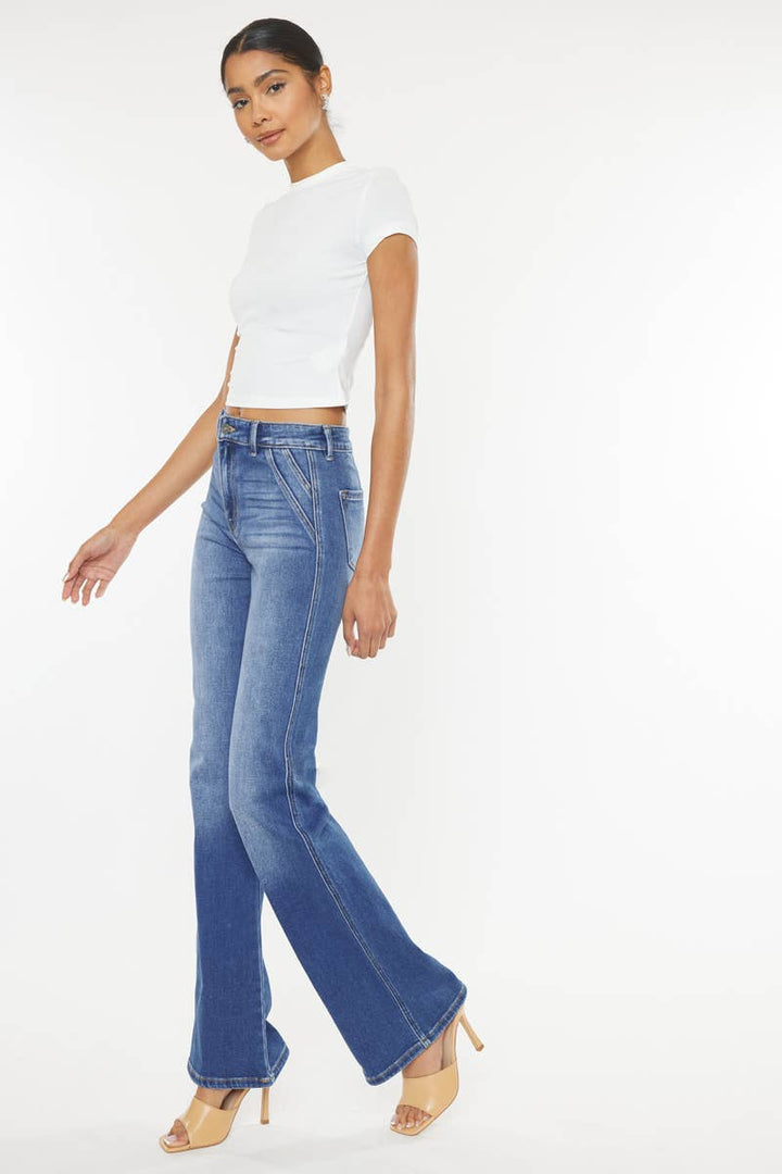 Kan Can USA | ULTRA HIGH RISE HOLLY FLARE JEANS