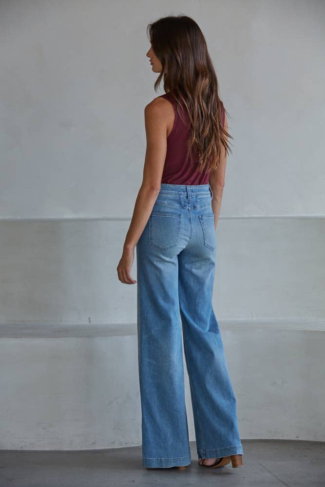 By Together | Knit Poly Span Jersey Turtleneck Sleeveless Top