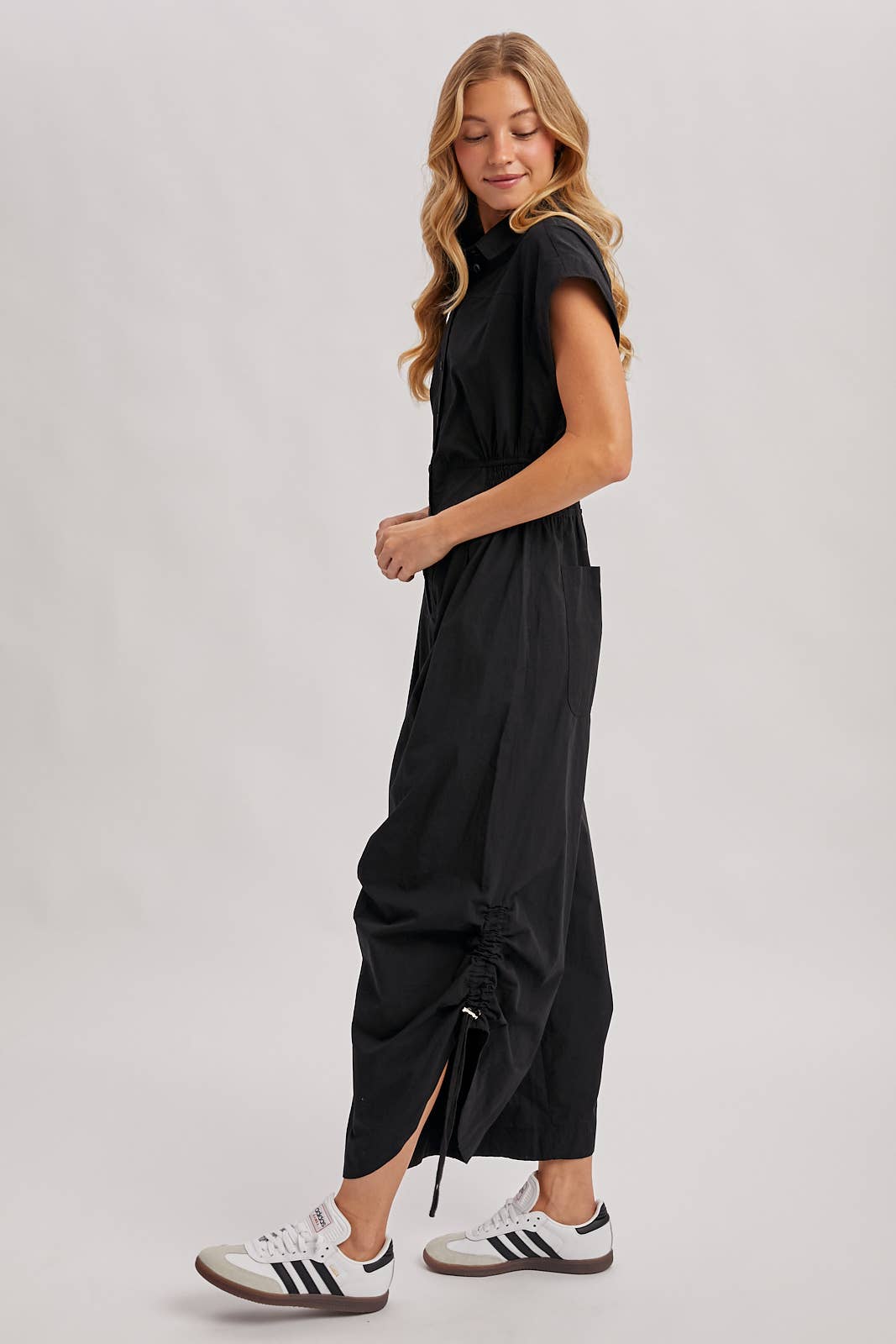 Bluivy | Button Down Utility Jumpsuit