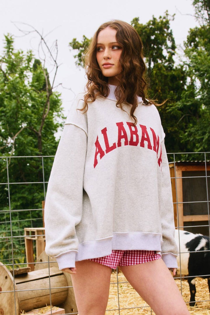 BUCKETLIST | ALABAMA & AL Reversible Sweatshirt
